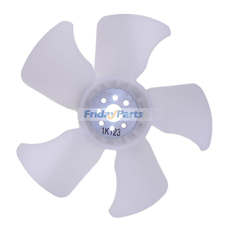 Ventilador 1K123-74110 para cortadora de césped Kubota ZD1021 ZD1021-3 ZD323 ZG332LP ZG332P ZP330LP de FridayParts