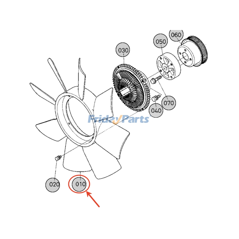 FridayParts Lüfter