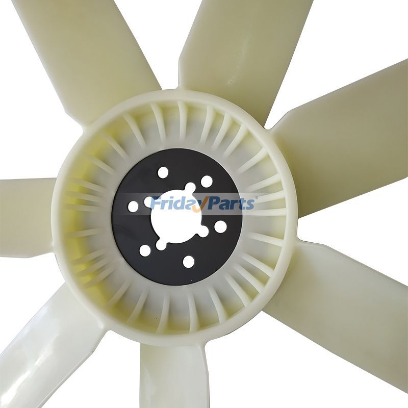 Ventilador 600-623-6580 para Komatsu 4D102E 4D105 6D95L S4D102E S4D95LE S6D102E S6D95L Motor GD511A-1 Motoniveladora de FridayParts