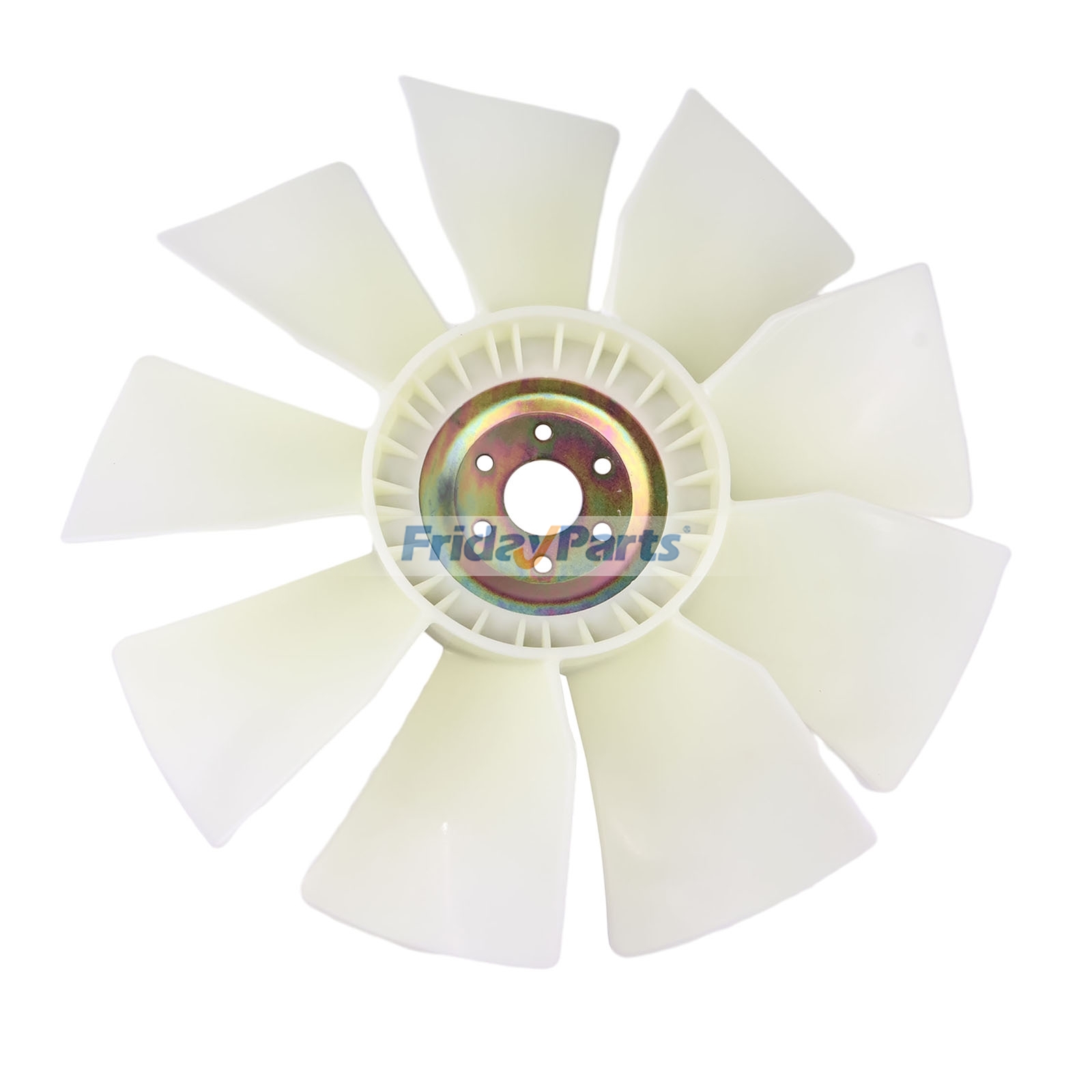 Ventilateur 600-623-8580 pour moteur Komatsu S6D102E SAA4D102E Bulldozer D41E-6 D41E6T D41P-6pourPour KOMATSU