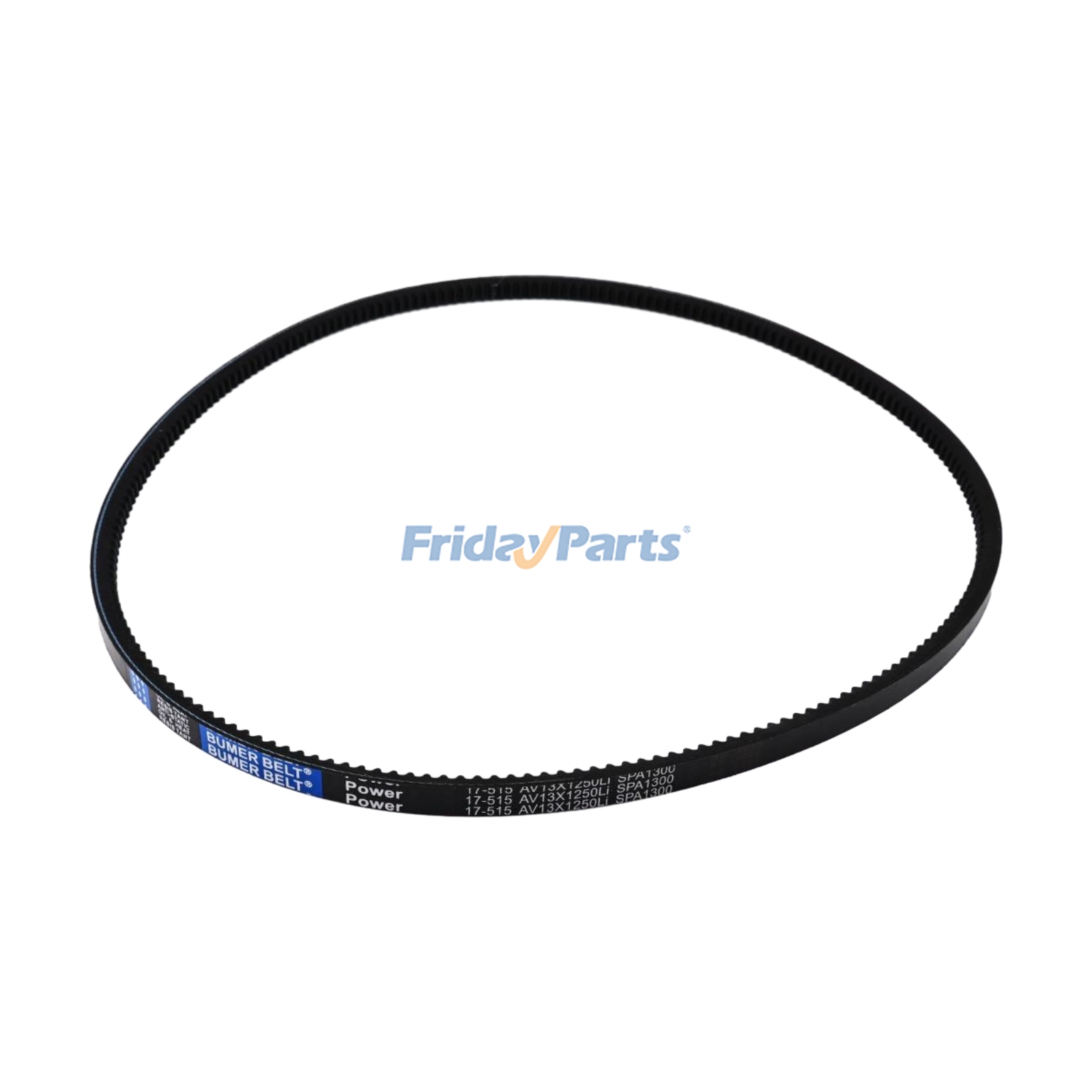 13X1250Li Fan Belt 1262866GT for Genie S-40 S-45 S-60 S-65 S-80 SX-150 SX-180 Z-25 Z-40 Z-60 Z-80 ZX-135 GS-3390 GS-5390 GTH-636