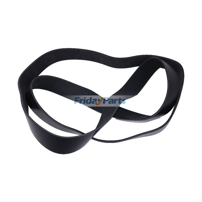 Correa de ventilador 357-2637 para motor Caterpillar CAT C6.6 C7.1 Excavadora 320D 323D 324E 329E de FridayParts