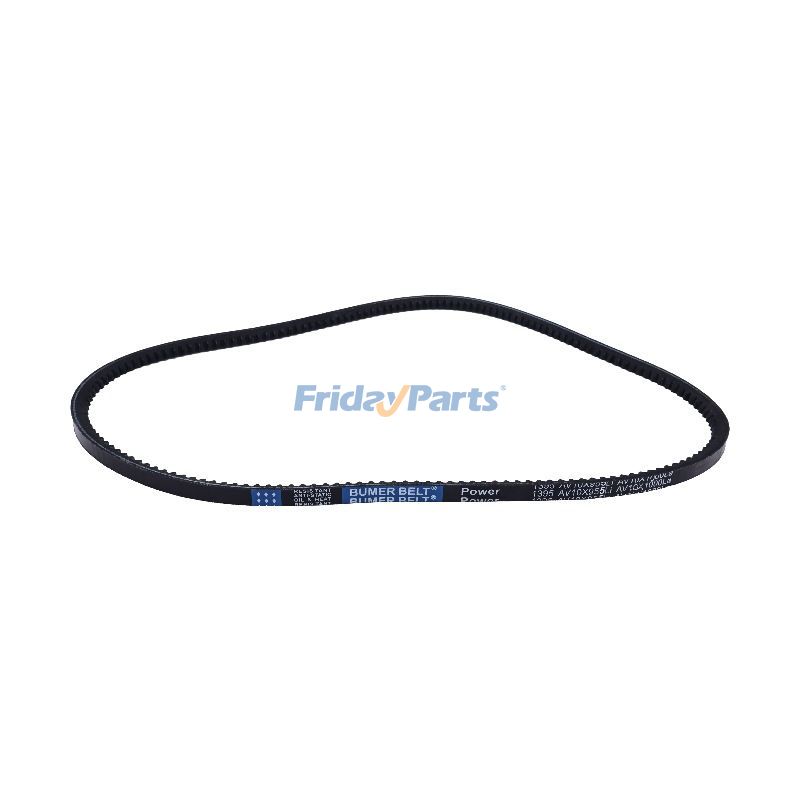 Correa de ventilador 8941436130 para motor Isuzu 3KR2 3KR1 UM3KC1 UM2KC1 Excavadora Hitachi EX22 EX25 EX30 EX40UR EX40UR-2