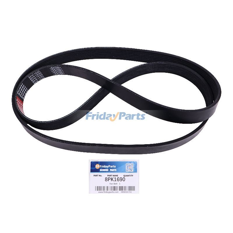 Fan Belt 8PK1690 for Cummins Engine