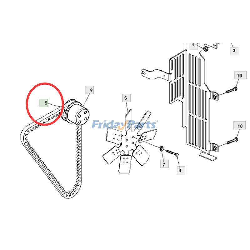 エンジン,ローダー,トラクター ファンベルト