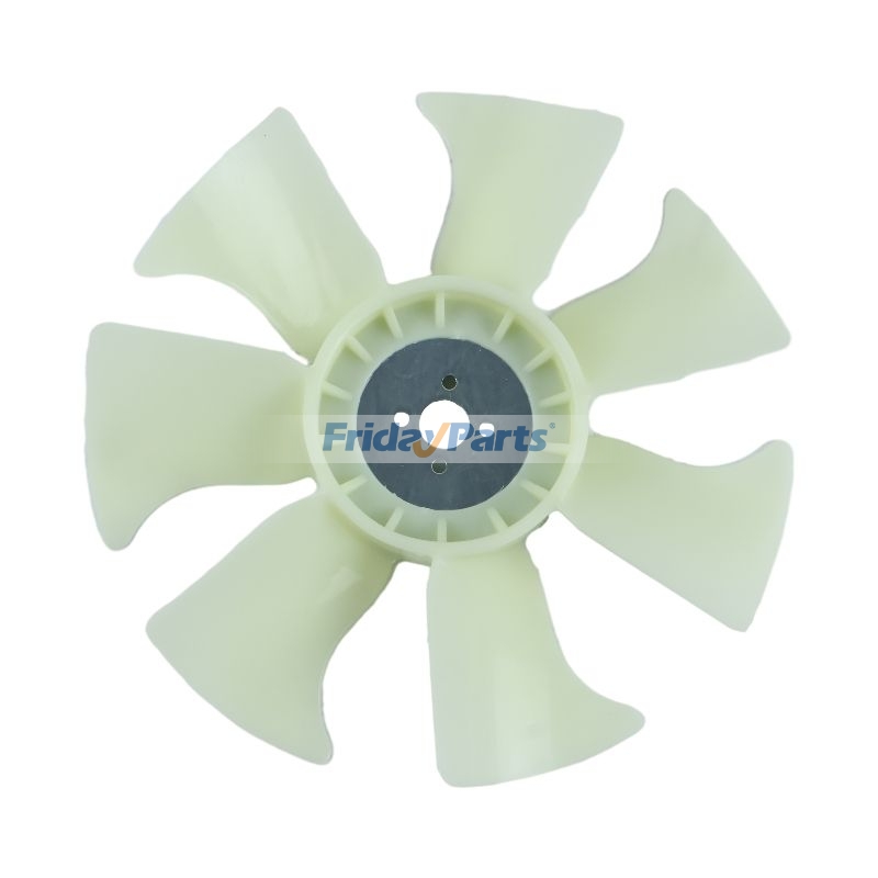 Lâmina do ventilador 16206-74112 16206-74110 para motor Kubota D1105 D1305 Escavadeira KX71-2 KX91-2 para Motor,Escavadora 