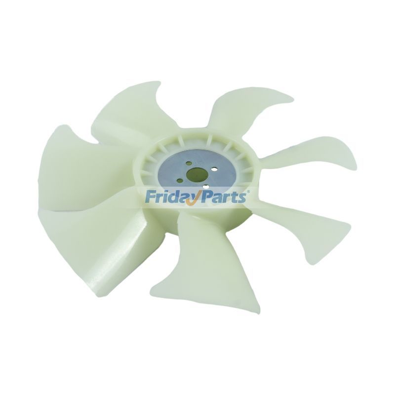 Lâmina do ventilador 16206-74112 16206-74110 para motor Kubota D1105 D1305 Escavadeira KX71-2 KX91-2