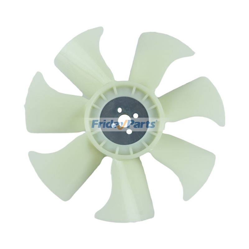 Motor,Escavadora  Para KUBOTA - Lâmina do ventilador 16206-74112 16206-74110 para motor Kubota D1105 D1305 Escavadeira KX71-2 KX91-2