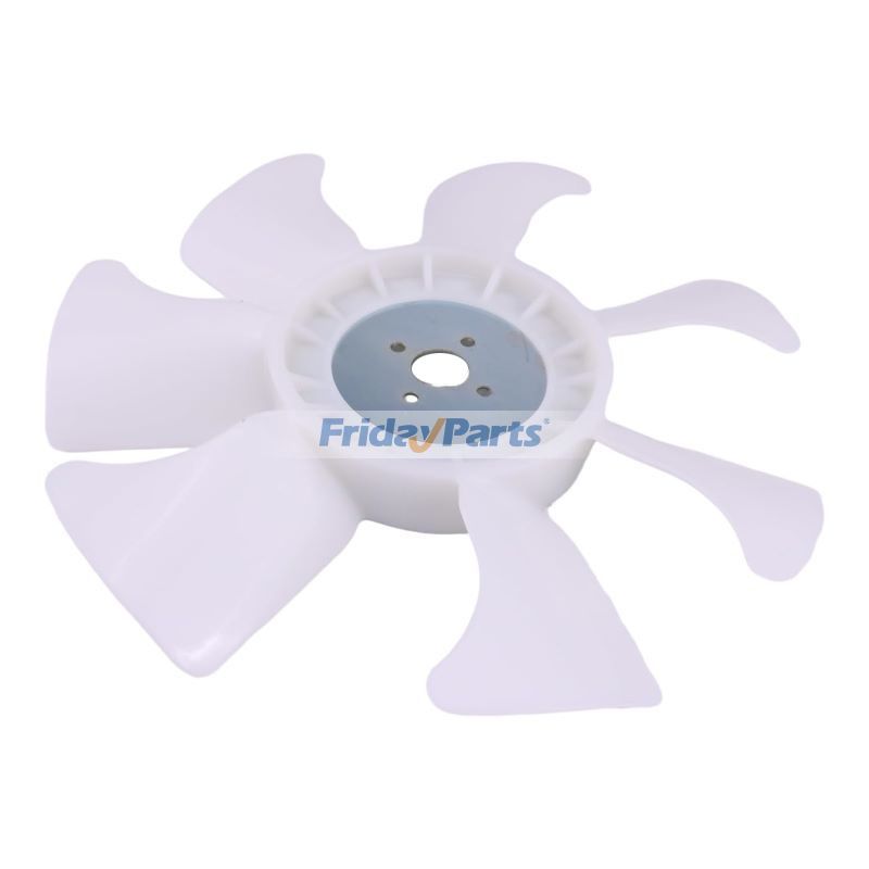 Pale de ventilateur 19077-74110 pour moteur Kubota D1703 D1803 V2003 V2203 V2403 Excavatrice KX033-4 KX121-2 KX161-2 KX91-3 U35 U35-S2CA