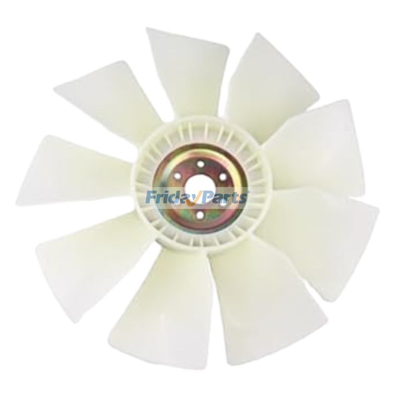Pale de ventilateur 600-623-8580 pour moteur Komatsu S6D102E SAA4D102E bulldozer D41E-6 D41E6T D41P-6 chariot élévateur DX20 EX50