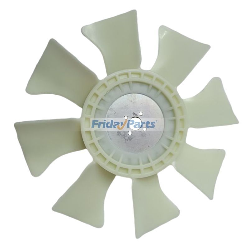 Pale de ventilateur YM129436-44742 pour Komatsu PC55MR-3 PC45MR-3 PC40-7 PC35R-8 4D88E 4D84