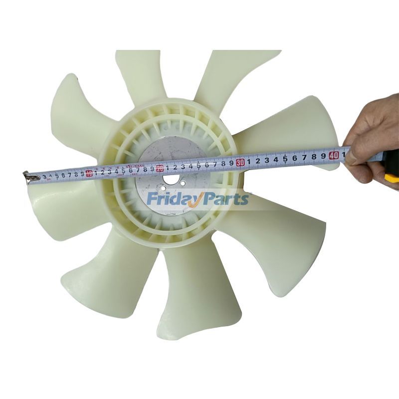 Pale de ventilateur YM129436-44742 pour Komatsu PC55MR-3 PC45MR-3 PC40-7 PC35R-8 4D88E 4D84pourPour KOMATSU