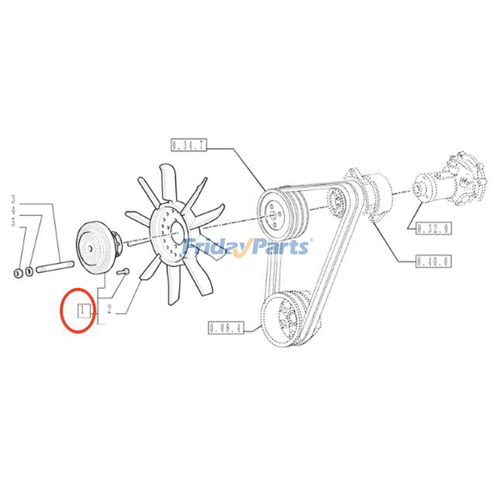 Fan Clutch for Tractor