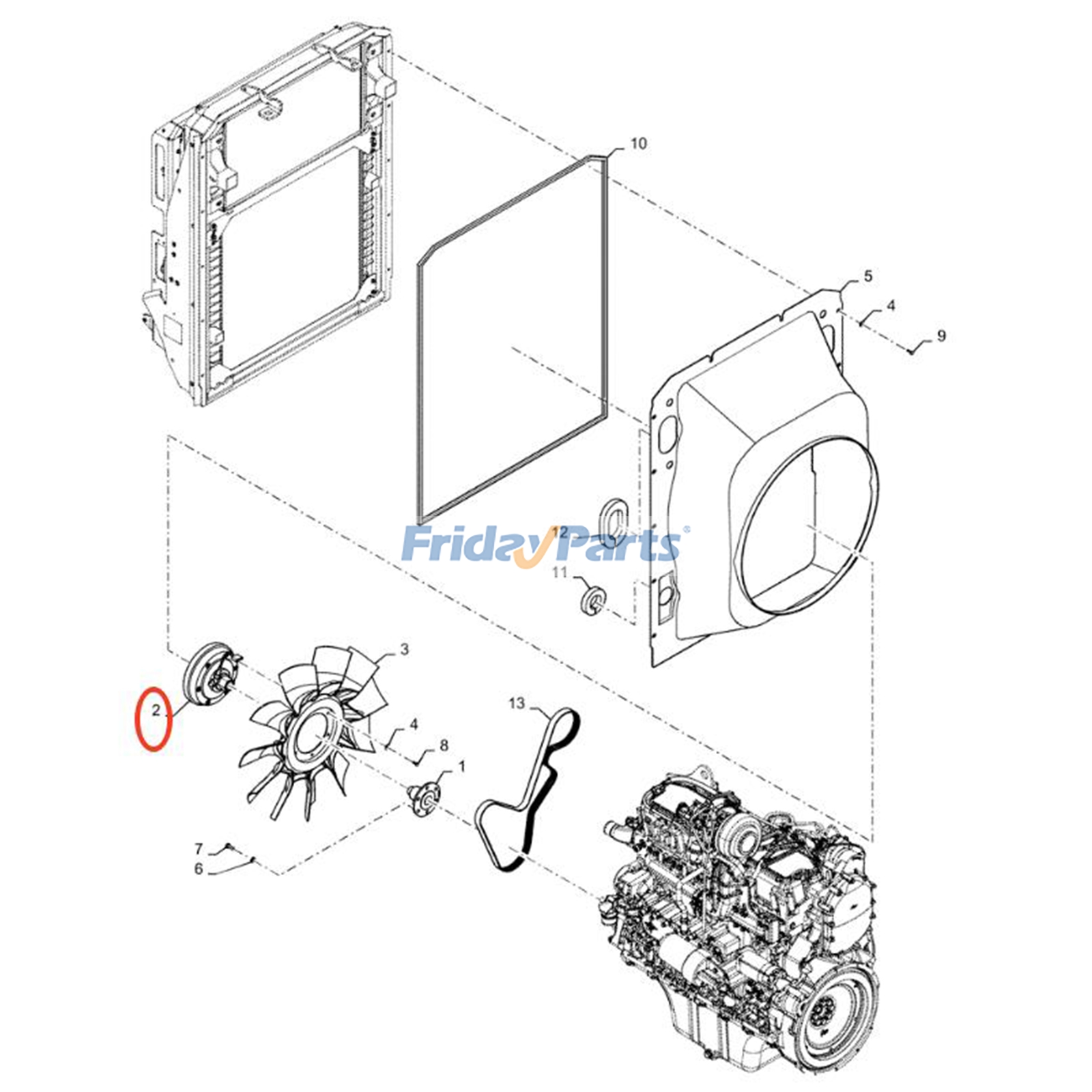 Fan Clutch for Tractor