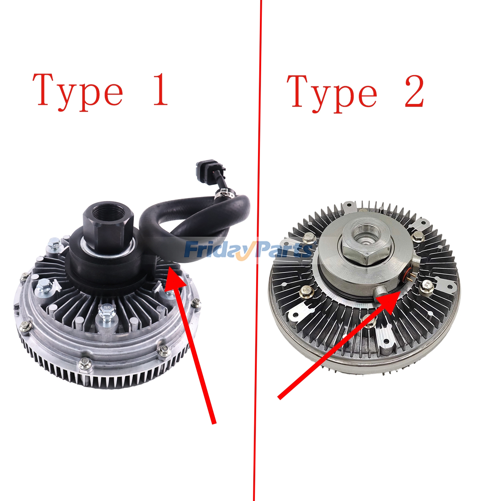 Ensemble d'embrayage de ventilateurpour Moteur,Pelle,Chargeur