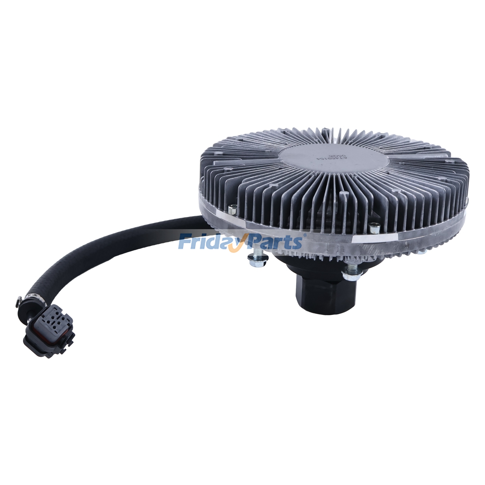 Conjunto de embrague del ventilador AFH210691 para motores John Deere 4045HT076 6068HE053, excavadoras 130, 130G, 130P y cargadoras 337E y 437E.