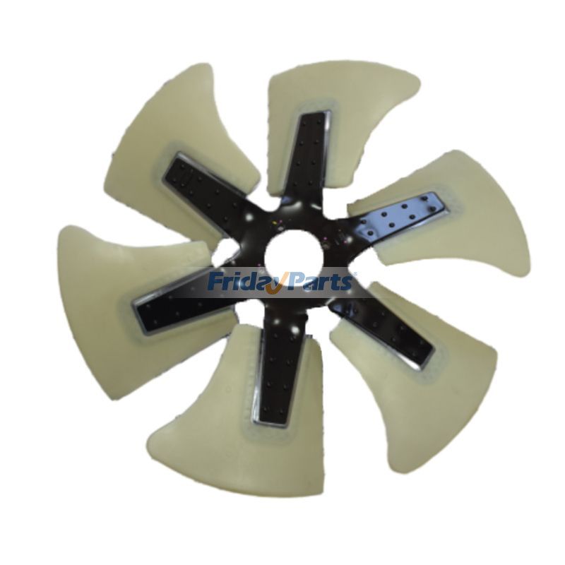 Pale de refroidissement de ventilateur 1-13660371-0 pour moteur Isuzu 6HK1 6WG1 Hitachi Excavator ZX330-3 ZX350H-3 ZX350K-3 ZX400LCH-3 ZX400W-3