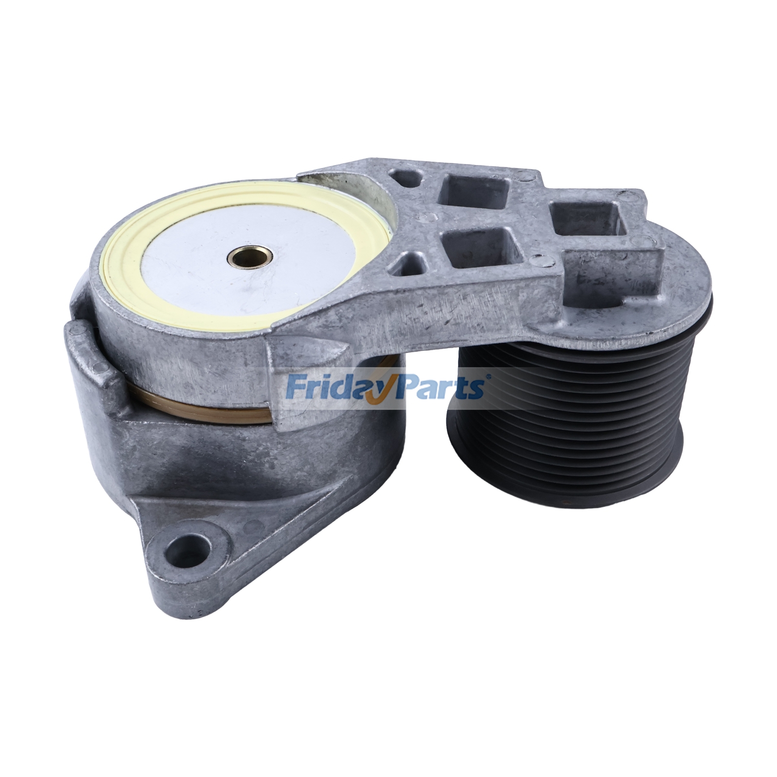 Tendeur de courroie d'entraînement de ventilateur RE69083 pour tracteurs John Deere (moteurs 6076, 6081, 8100, 8110, 8200, 8210, 8300, 8310, 8400, 8410, 8100T, 8110T, 8200T, 8210T, 8300T, 8310T, 8400T et 8410T)pourPour JOHN DEERE