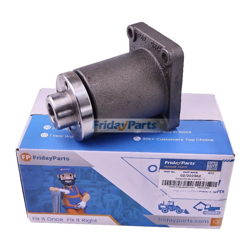 Ensemble de support de boîtier d'entraînement de ventilateur 02/202962 pour chargeur JCB 2CX 2CXS 411