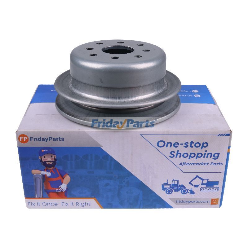 Fan Drive Pulley VI8980044530 for Isuzu Engine 4LE2 4JB1 Kobelco Excavator K903C 70SR 70SR-1ES 80MSR-1ES 80CS SK80CS-1E SK80CS-2 SK70SR-2