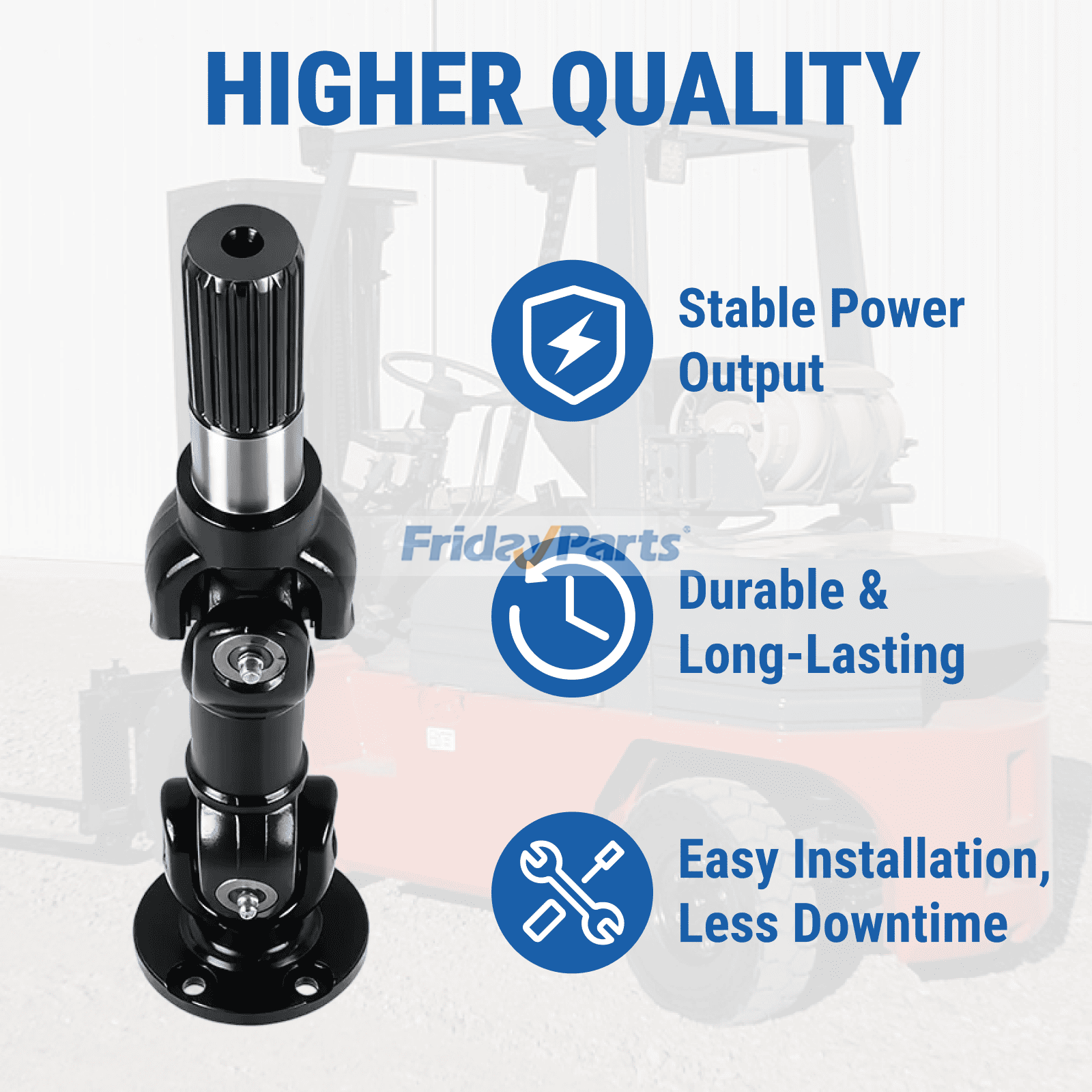 Conjunto de eje de transmisión del ventilador 16310-U3610-71 para montacargas Toyota 8FD35U 8FD40U 8FD45U 8FD50U 8FG35U 8FG40U 8FG45U 8FG50U