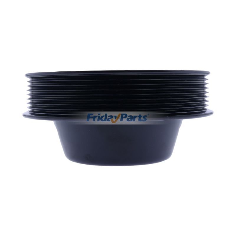 Polea de correa ranurada para ventilador 3902710 3914463 para motor Cummins 6BT 6B 4BT de 8 ranuras de FridayParts