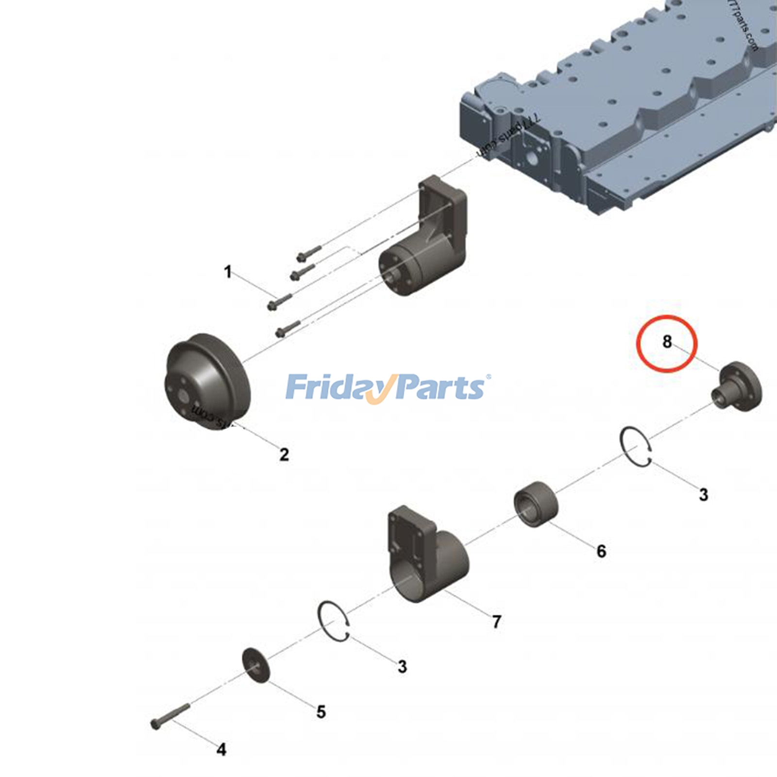 Fan Hub for Engine