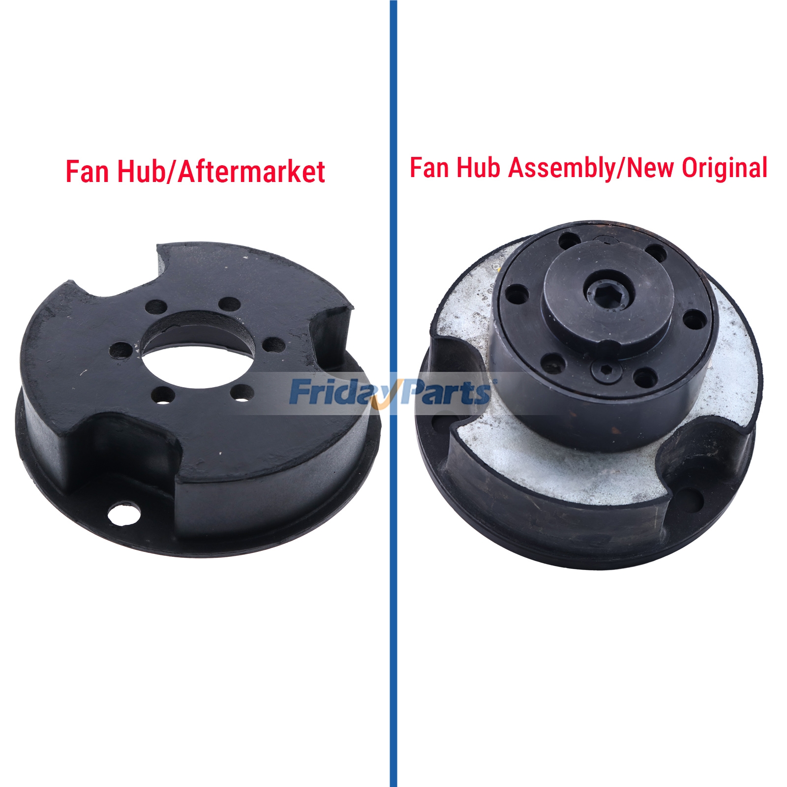 FridayParts Lüfternabe Vibrationswalze