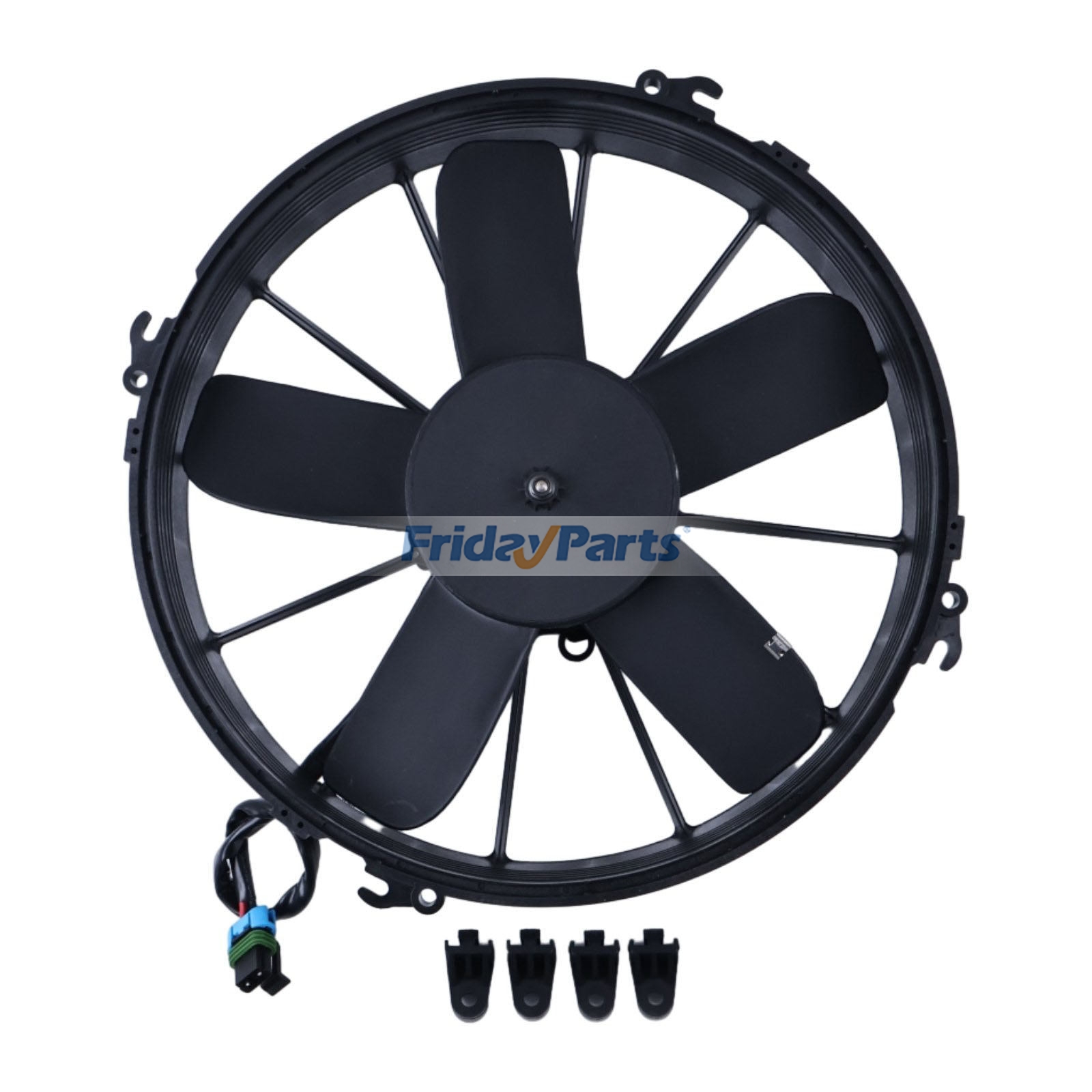 Takeuchi用用ファンモーターアセンブリ 1911516213 竹内掘削機 TB175 ローダー TL10 TL12 TL12R2 TL12V2 TL130 TL140 TL150 TL230 TL240 TL250 TL8用