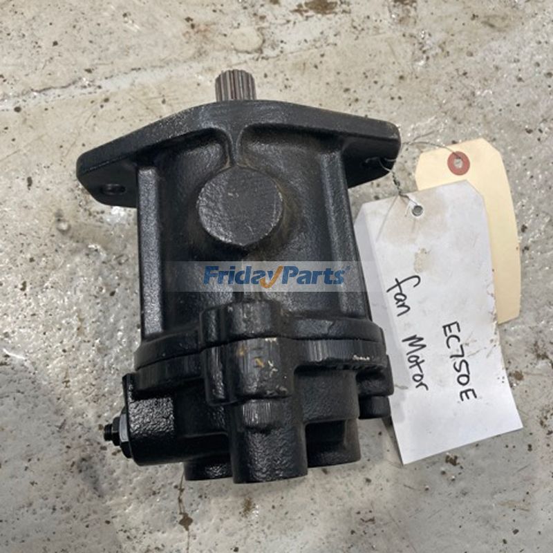 Fan Motor VOE14568340 for Volvo Excavator EC160C EC180C EC210C EC220D EC220E EC235C EC250D EC380D EC480D EC750E