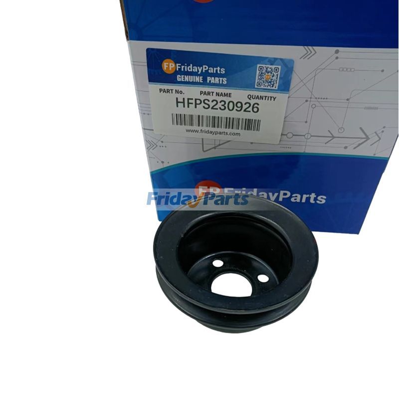 Polea de ventilador 15841-74250 para motor Kubota Z482 Z602 D722 D902 WG972 WG750 D600 Tractor B7300 B7400 B7410 BX1880 BX2360 BX2370