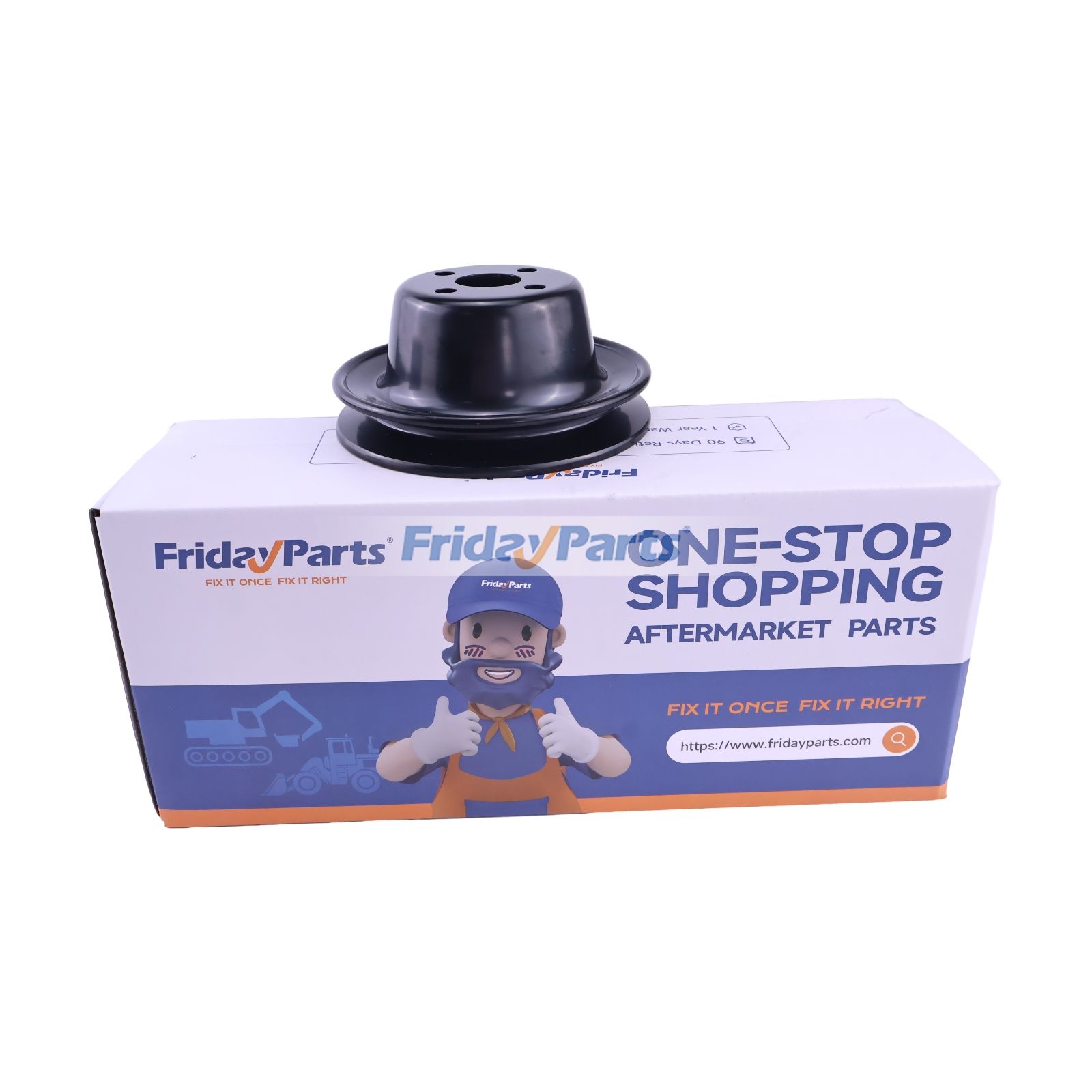 Fan Pulley 16371-78204-71 for Toyota Engine 1DZ Forklift 7FD10-30 7FDK20-30 7FDU15-32