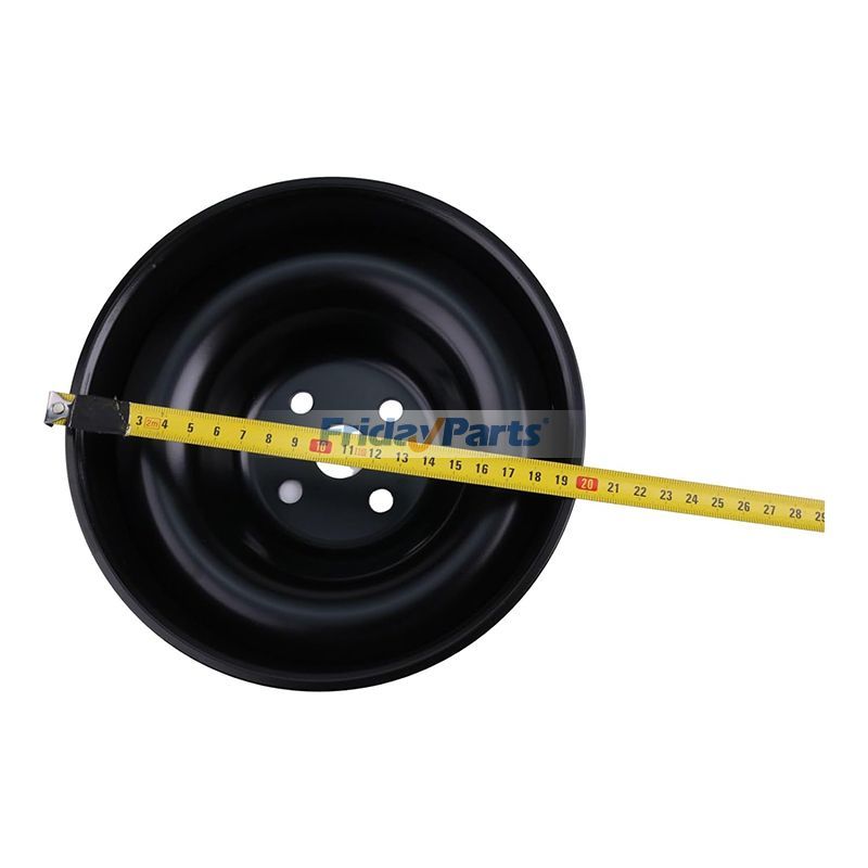 Polea del ventilador 4943445 3914461 para motor Cummins 6BT 6C8.3 B5.9 B6.7 ISB ISC8.3 L9 QSB4.5 QSB5.9 QSL9 Excavadora Hyundai R220LC-9A R290LC-3 R380LC-9 para Topadora,Motor,Excavadora,Montacargas,Pala cargadora Para HYUNDAI FridayParts