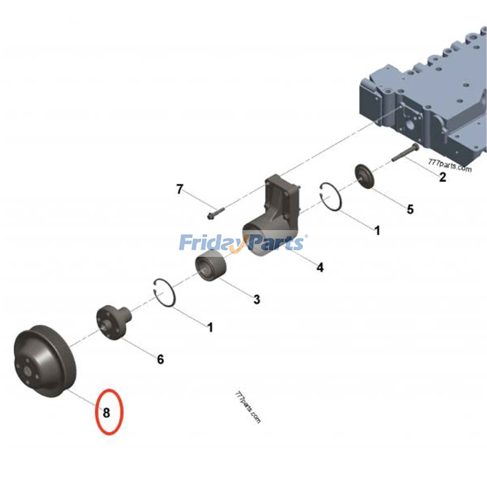 Fan Pulley for Engine