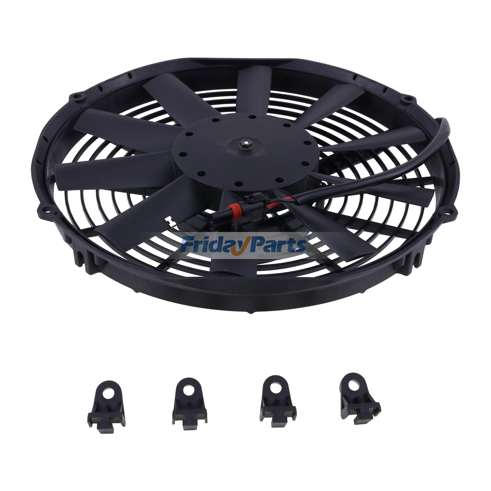 Ventilador VGA10864 para vehículos utilitarios Kawasaki FD620D John Deere 4X2 4X4 625I 850I XUV590i