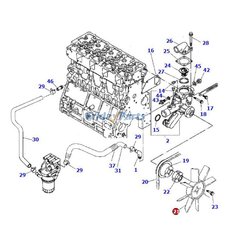 Achetez Rétrocaveuse à ventilateur chez FridayParts