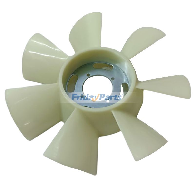 Ventilador YM129436-44741 para motor Komatsu 3D84E-3F 4D88E-3D Excavadora PC35R-8 PC45MR-3 PC50MR-2 PC55MR-3 para Excavadora