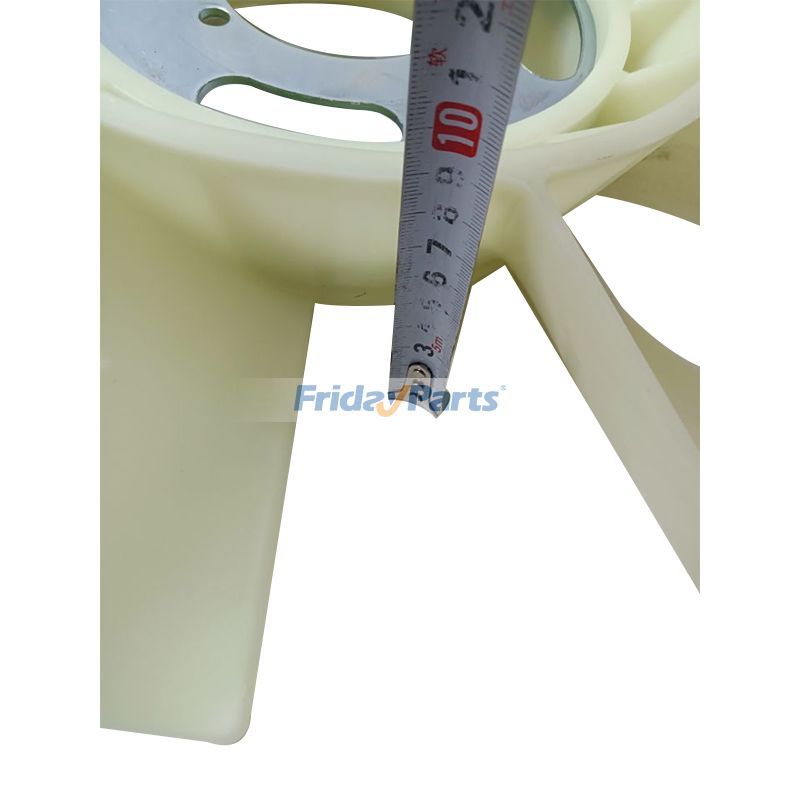 Ventilador YM129436-44741 para motor Komatsu 3D84E-3F 4D88E-3D Excavadora PC35R-8 PC45MR-3 PC50MR-2 PC55MR-3 de FridayParts