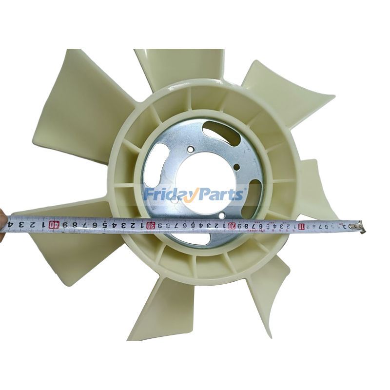 Ventilador YM129436-44741 para motor Komatsu 3D84E-3F 4D88E-3D Excavadora PC35R-8 PC45MR-3 PC50MR-2 PC55MR-3 para Excavadora Para KOMATSU FridayParts
