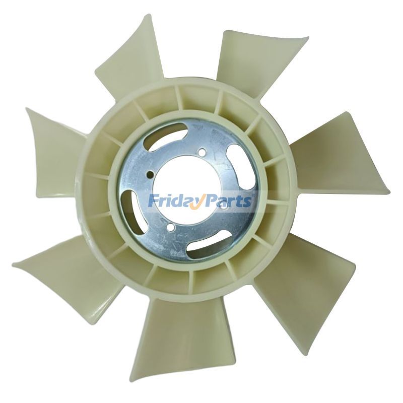 Repuesto Ventilador YM129436-44741 para motor Komatsu 3D84E-3F 4D88E-3D Excavadora PC35R-8 PC45MR-3 PC50MR-2 PC55MR-3 compatible con Excavadora Para KOMATSU FridayParts
