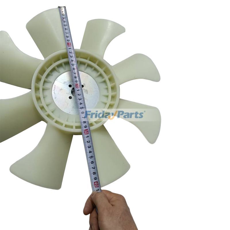 Ventilador YM129436-44740 para motor Komatsu 3D84E-3F 4D88E-3D Excavadora PC35R-8 PC45MR-3 PC50MR-2 PC55MR-3 de FridayParts