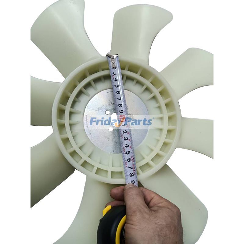 Ventilador YM129436-44740 para motor Komatsu 3D84E-3F 4D88E-3D Excavadora PC35R-8 PC45MR-3 PC50MR-2 PC55MR-3