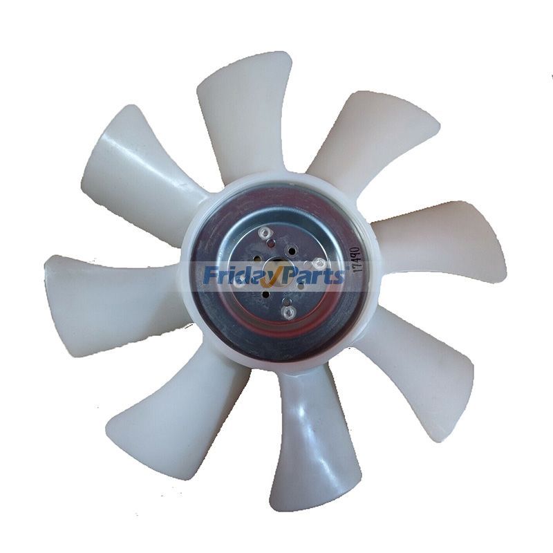 Fan 17490-74110 for Kubota Engine D1803 V2403 V2607 V3307