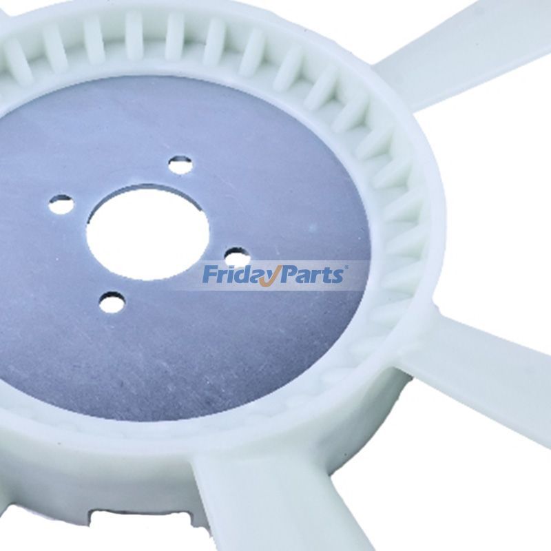 Pale de ventilateur 2485C517 pour moteur Perkins 1004-4 135Ti 1004-40 1004-42 1104D-E44T 1104D-44 1104C-44 1104C-E44Tpour