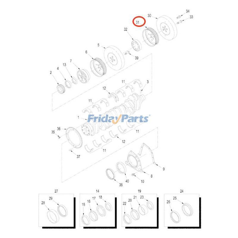 Fan Pully for Tractor