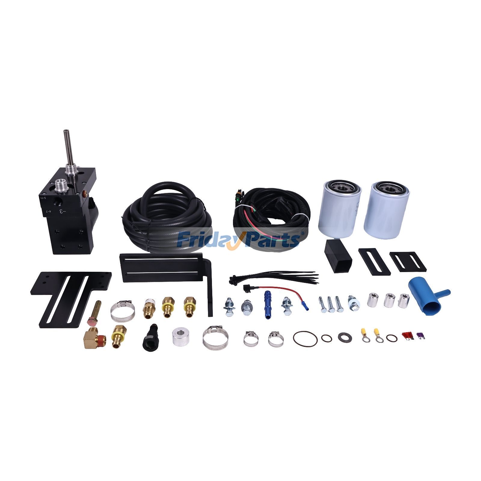 FridayParts 100 GPH Kraftstoffförderpumpe für 2011-14 Silverado 2500 3500 Duramax 6,6 l Diesel