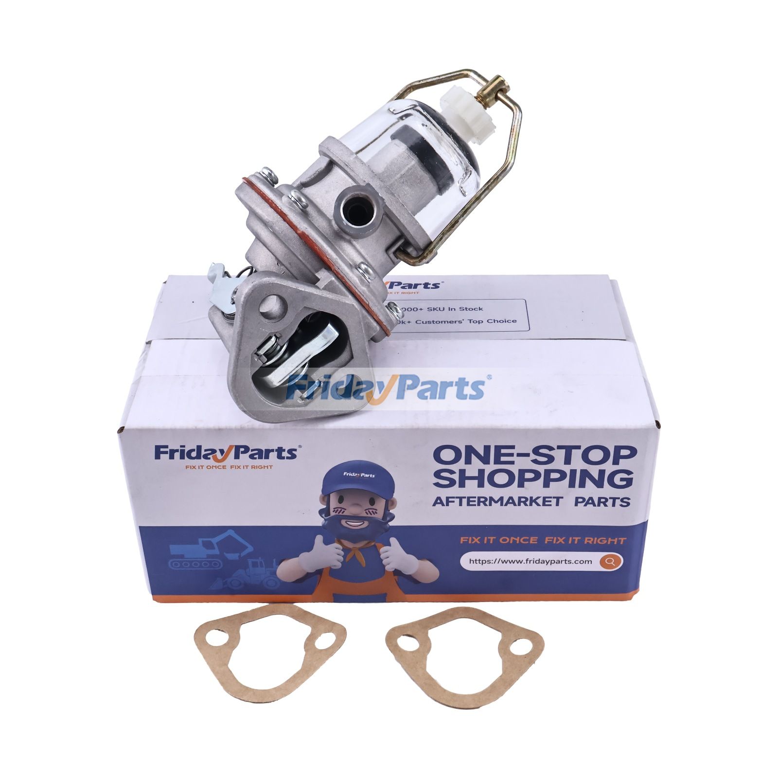 Förderpumpe K909944 für CASE Motor AD4/47 Lader 580G 580F Traktor 850 1290 1390 1490