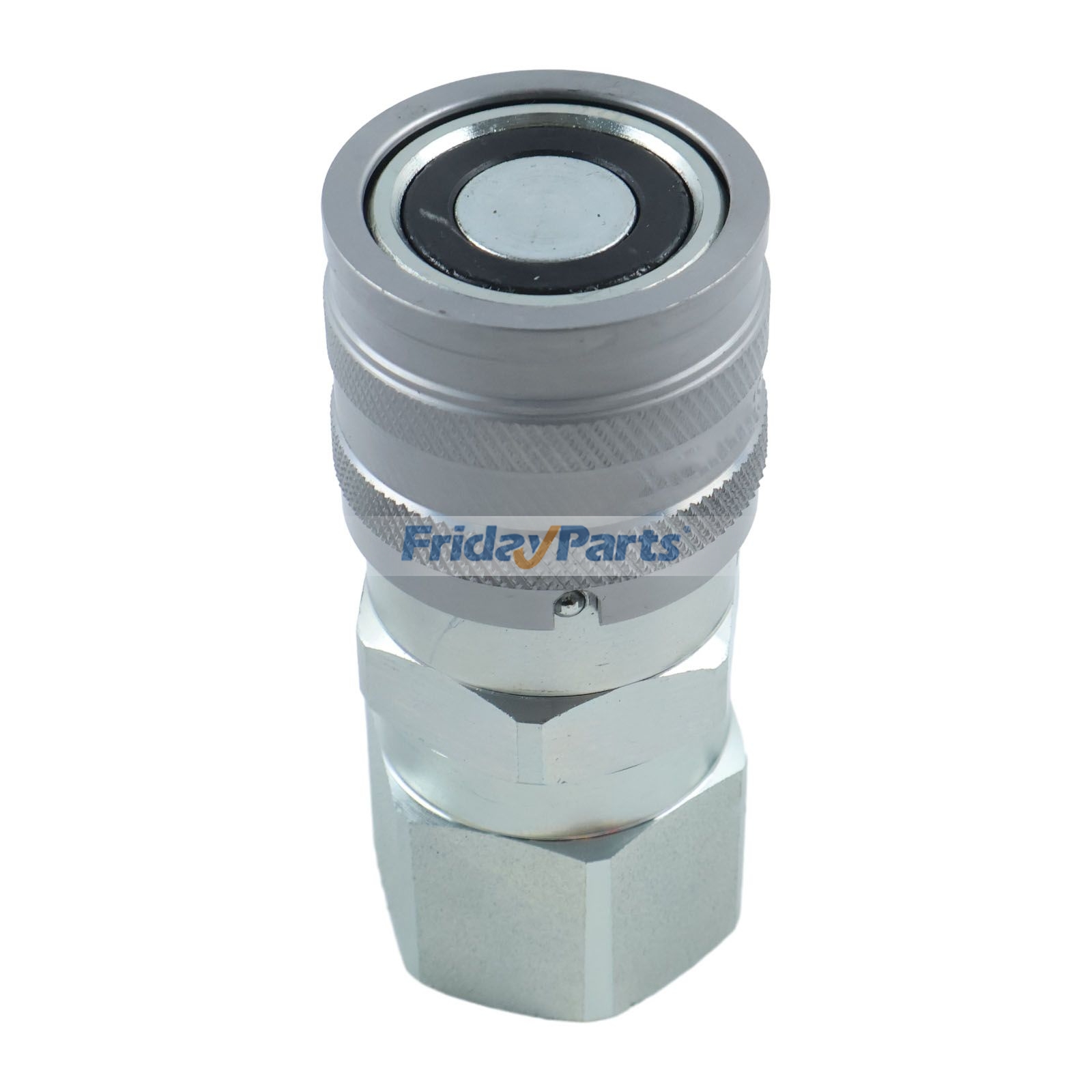 Acoplador hembra de cara plana 7246790 para cargadora Bobcat 542 553 653 751 753 763 773 853 863 864 873 963 7753 de FridayParts