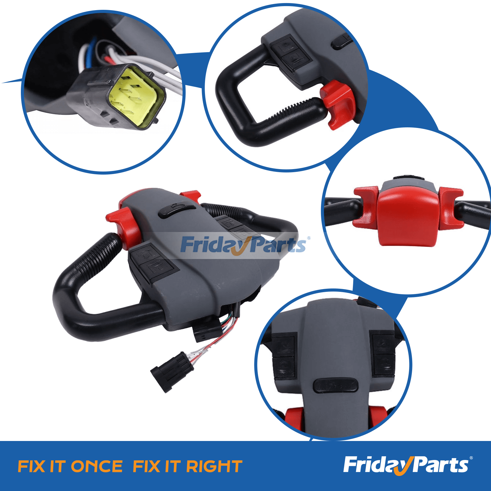 Forklift Control Handle Assembly