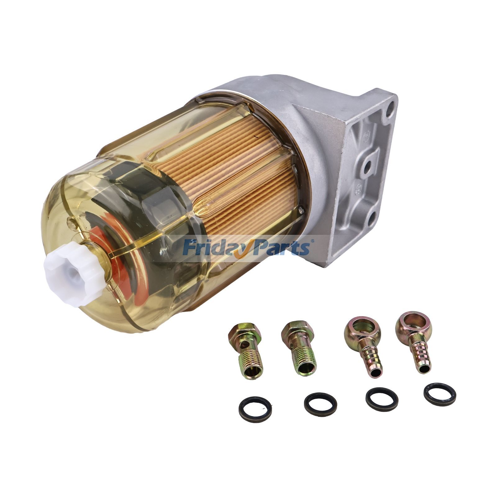 Conjunto de filtro de combustível 87379042 KHH12020 para escavadeira CASE CX130B CX130C CX135SR CX160B CX160C CX210B CX240B CX250C CX290B CX300C para Escavadora 